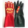 safety industrial Anti impact TPR PVC chemical coated gloves