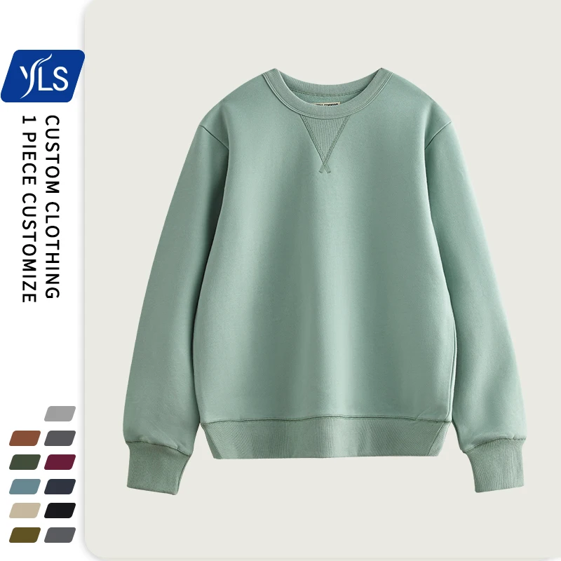 High Quality Winter Warm 470g Heavy Weight Thick Brushed Cotton French Terry Custom Logo Embroidery Pullover Sweatshirt for Men
High Quality Winter Warm 470g Heavy Weight Thick Brushed Cotton French Terry Custom Logo Embroidery Pullover Sweatshirt for Men