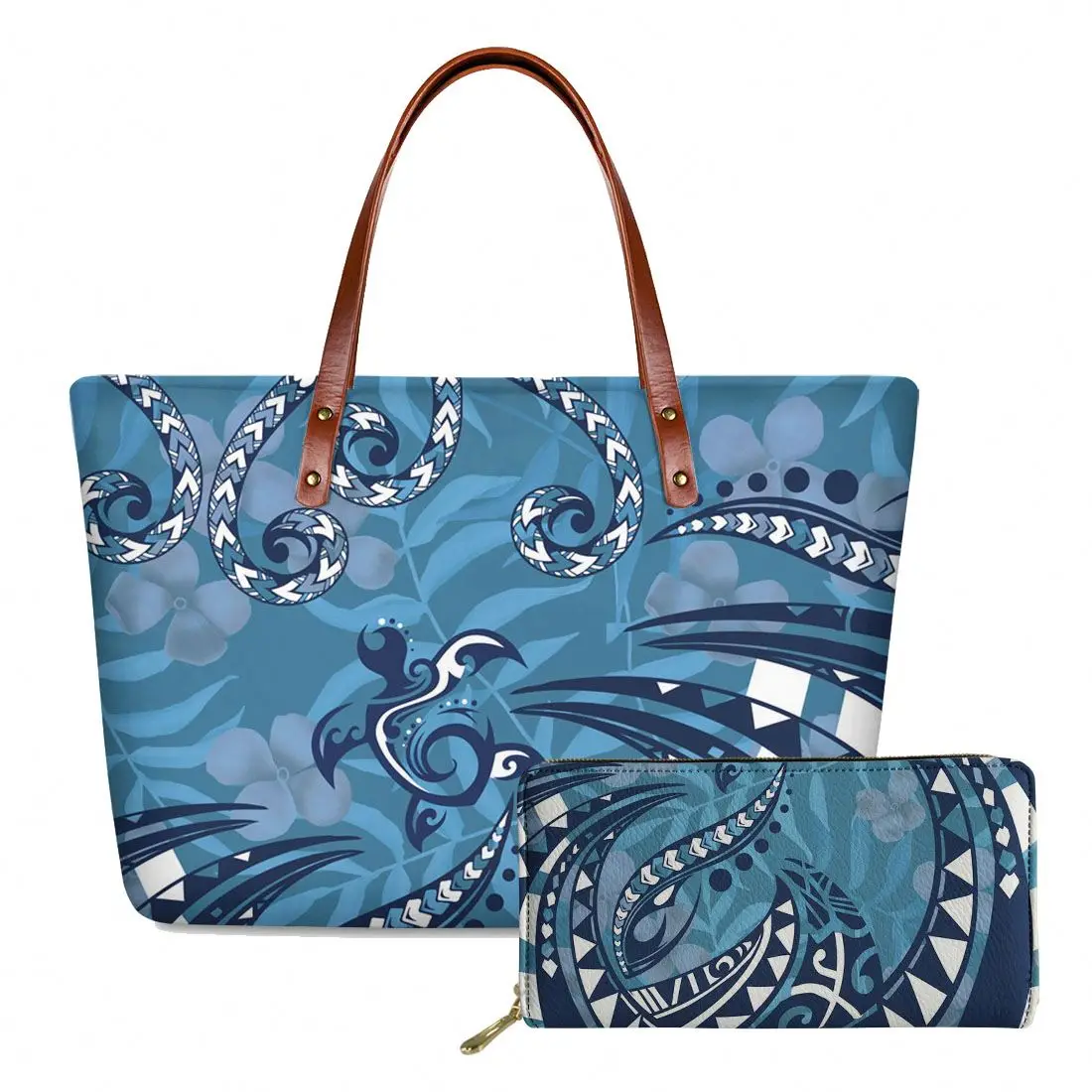 2022 Fashionable Neoprene Handbags Zipper Hawaii Polynesia Flowers Printed Soft Fabric women's Handbags Wholesale Handbag Set
2022 Fashionable Neoprene Handbags Zipper Hawaii Polynesia Flowers Printed Soft Fabric women's Handbags Wholesale Handbag Set