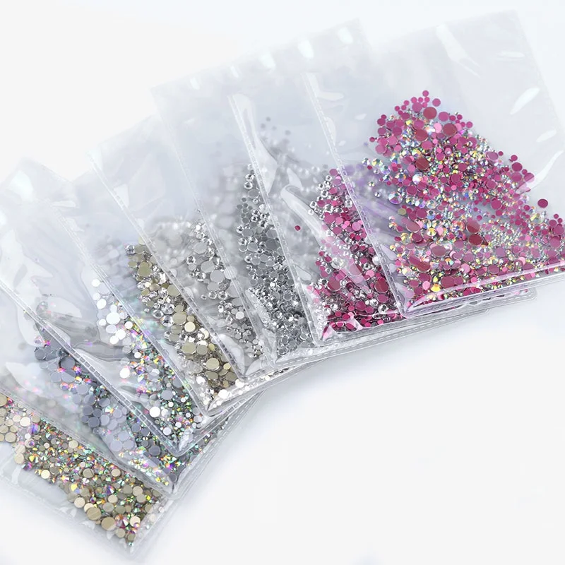 1440pcs Multi Size Nail Crystal AB Rhinestones Nail Art Decorations 3D Flat-back Nail Art Glass Rhinestones, 8 colors options
1440pcs Multi Size Nail Crystal AB Rhinestones Nail Art Decorations 3D Flat-back Nail Art Glass Rhinestones, 8 colors options