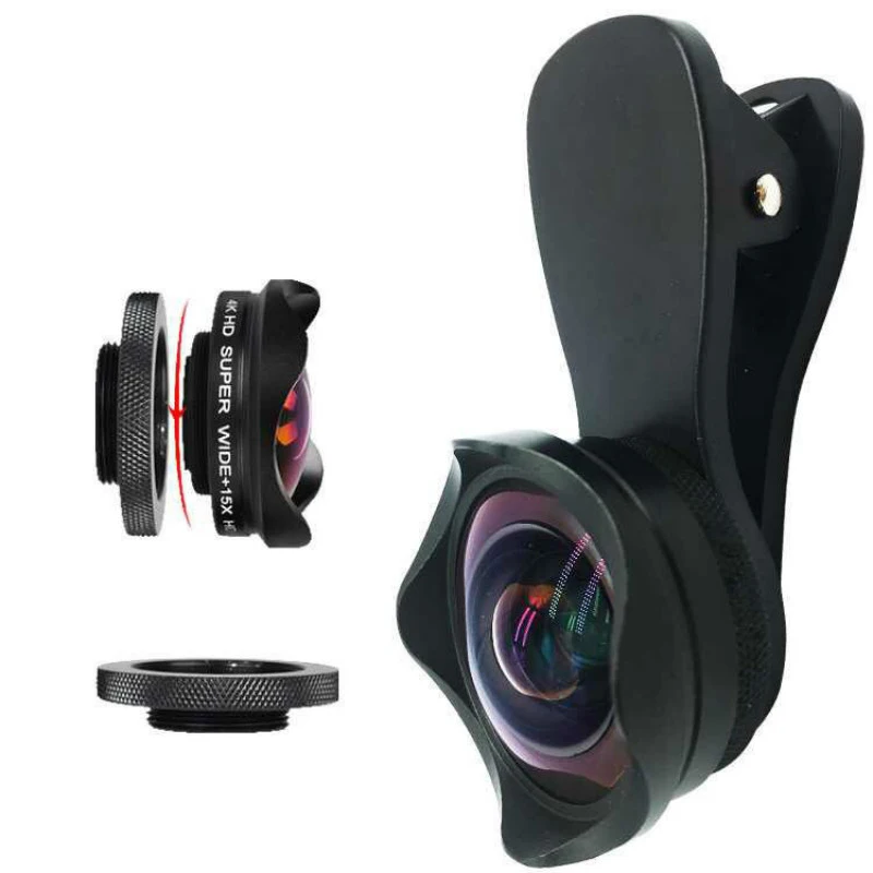 2022 New Gadgets 2 In 1 Phone Lens Kit For Iphone For Other Smartphones Mobile Photo Studio Kit, Black
2022 New Gadgets 2 In 1 Phone Lens Kit For Iphone For Other Smartphones Mobile Photo Studio Kit, Black