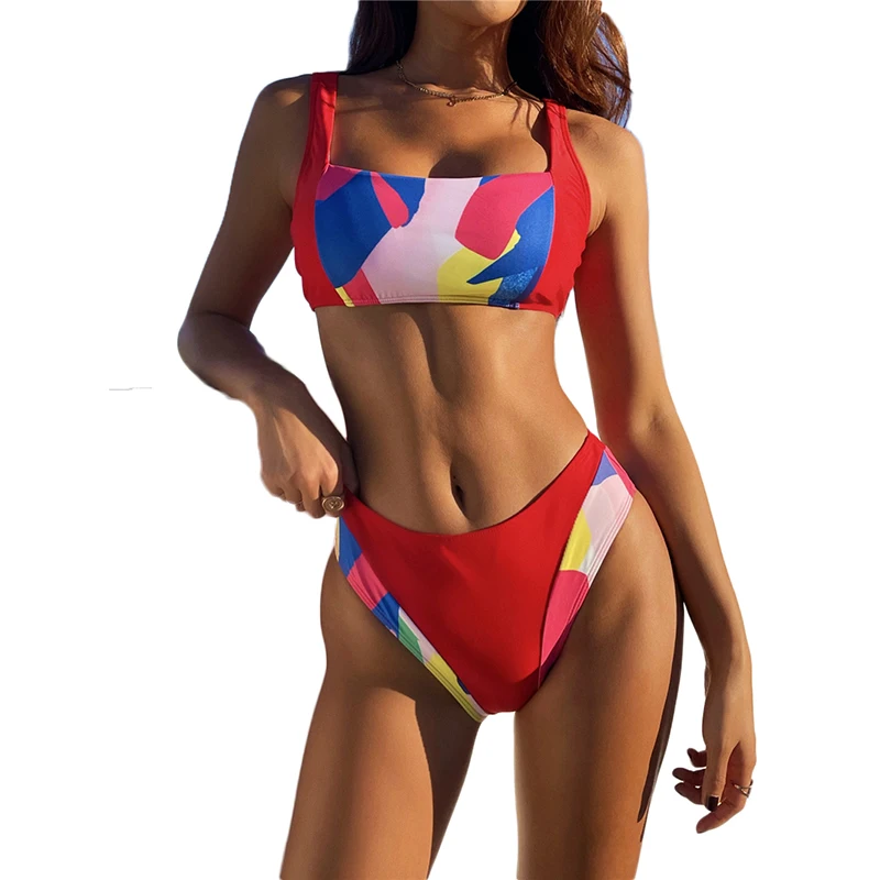 custom logo label tag Amazon 2021 printed patchwork Swimsuit high waisted bikini set, Printing
custom logo label tag Amazon 2021 printed patchwork Swimsuit high waisted bikini set, Printing