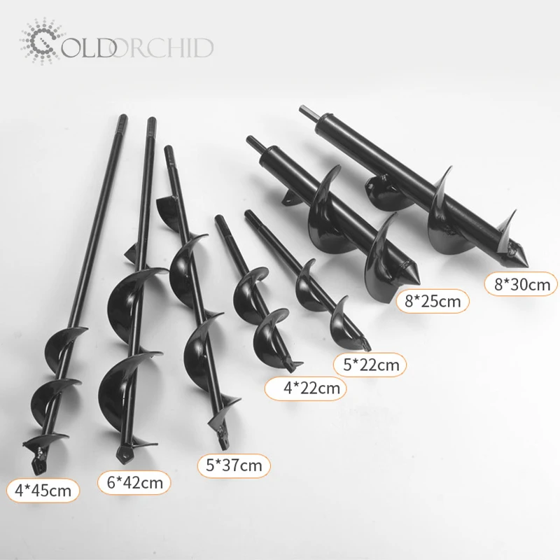 Planter Twist Spiral Metal Seed Garden Hole Auger Drill Bit Planting Tool Ground drill bit, Black
Planter Twist Spiral Metal Seed Garden Hole Auger Drill Bit Planting Tool Ground drill bit, Black