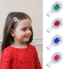 Pretty Crystals Rhinestone Diamond Hair Clips for Baby Girls Hair Accessories Wholesale Jewelry