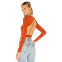 Wholesale 2019 Blouse Soft Slim Fit Open Back Long Sleeve Square Neck Plain Crop Tops
Wholesale 2019 Blouse Soft Slim Fit Open Back Long Sleeve Square Neck Plain Crop Tops