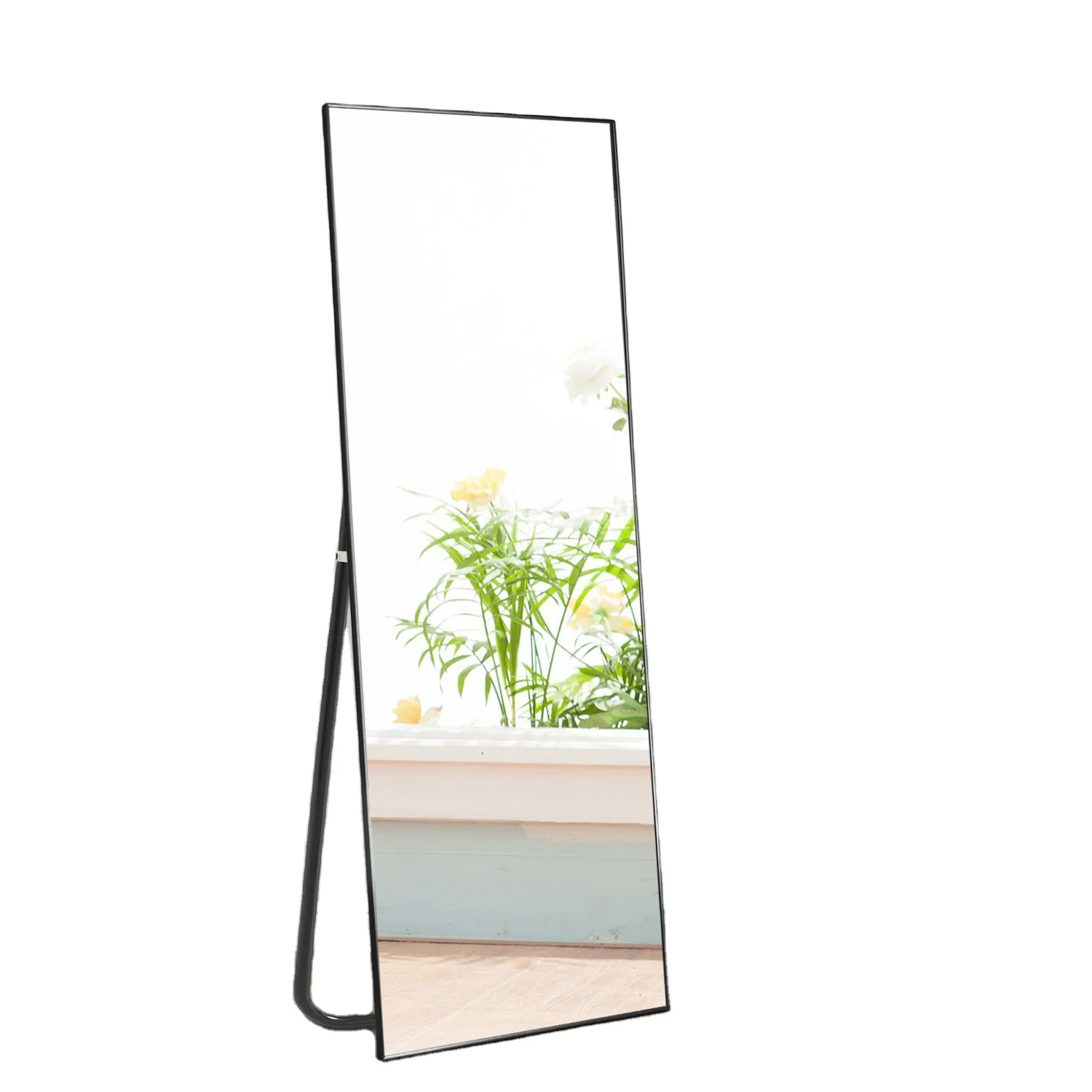 Modern Concise Design Full Body Floor Mirror Large with Adjustable Standing for Dressing, Bedroom, Living Room, Metal Frame
Modern Concise Design Full Body Floor Mirror Large with Adjustable Standing for Dressing, Bedroom, Living Room, Metal Frame
