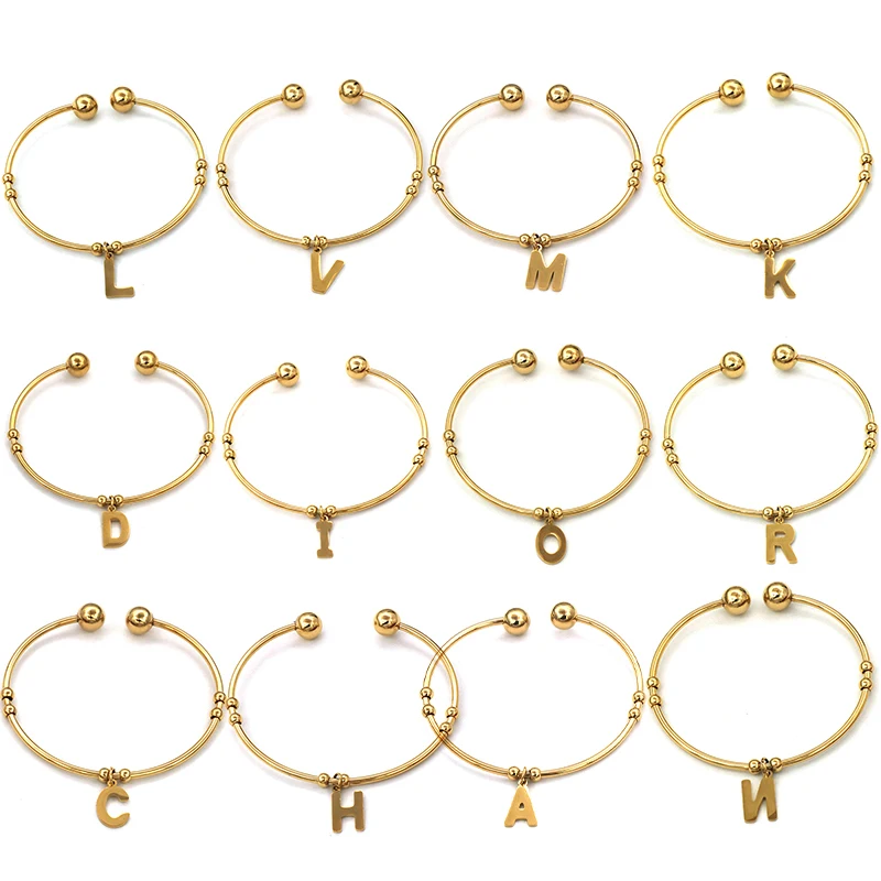 Gold Color Stainless Steel Heart Bracelet Bangle Fashion Letter Brand Charms Bracelets Jewelry Set For Women
Gold Color Stainless Steel Heart Bracelet Bangle Fashion Letter Brand Charms Bracelets Jewelry Set For Women