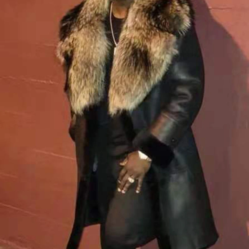 Winter Jacket Man Leather Large Fur real leather jacket men motorcycle winter coat men's suede leather jackets, Customized color
Winter Jacket Man Leather Large Fur real leather jacket men motorcycle winter coat men's suede leather jackets, Customized color