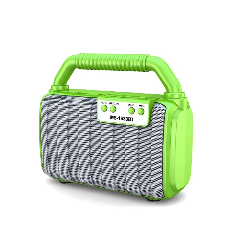 2021 Amazon Hot sale FM radio portable blue tooth wireless speaker outdoor support TF/AUX/USB
2021 Amazon Hot sale FM radio portable blue tooth wireless speaker outdoor support TF/AUX/USB