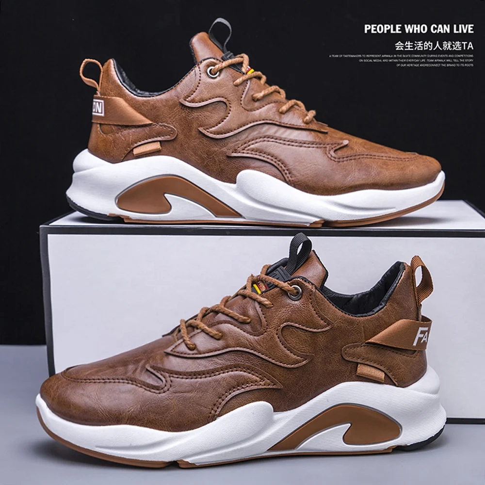 Men's shoes 2022 spring and summer new low-top round toe fashion PU men's running sports casual shoes men
Men's shoes 2022 spring and summer new low-top round toe fashion PU men's running sports casual shoes men