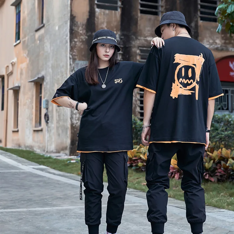 New T-Shirt Model Design Custom Wholesale Contrast Color Casual T-Shirts Screen Print Streetwear T-Shirts, Black,white
New T-Shirt Model Design Custom Wholesale Contrast Color Casual T-Shirts Screen Print Streetwear T-Shirts, Black,white