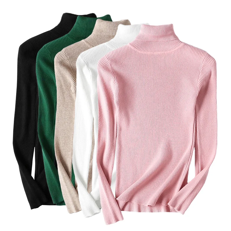 Fall winter 2021 women clothes many colors Long Sleeve pullover Tops girl Casual Turtleneck women's Knitted Sweater
Fall winter 2021 women clothes many colors Long Sleeve pullover Tops girl Casual Turtleneck women's Knitted Sweater