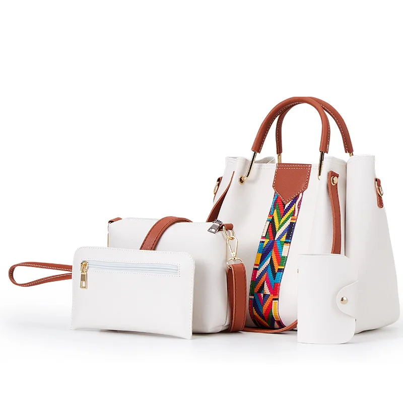 Handbag Sets 4 Pieces Women Bags 4 in 1 Sweet Lady Manufacturers Wholesale Bags For Women, 7 color
Handbag Sets 4 Pieces Women Bags 4 in 1 Sweet Lady Manufacturers Wholesale Bags For Women, 7 color