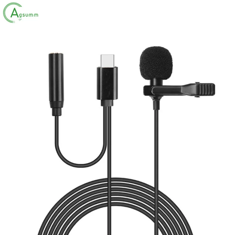 Free Sample Type C Mini Portable Lavalier Microphone 3.5mm Jack Mini Wired Condenser Mic for Android iOS Mobile Phone
Free Sample Type C Mini Portable Lavalier Microphone 3.5mm Jack Mini Wired Condenser Mic for Android iOS Mobile Phone