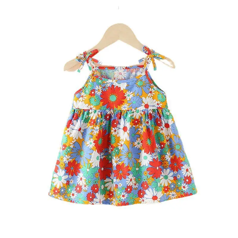 Kids Toddler Summer Dress Beach Clothes Princess Skirt Sleeveless Baby Girl Flower Girls' Dresses, Multicolor
Kids Toddler Summer Dress Beach Clothes Princess Skirt Sleeveless Baby Girl Flower Girls' Dresses, Multicolor