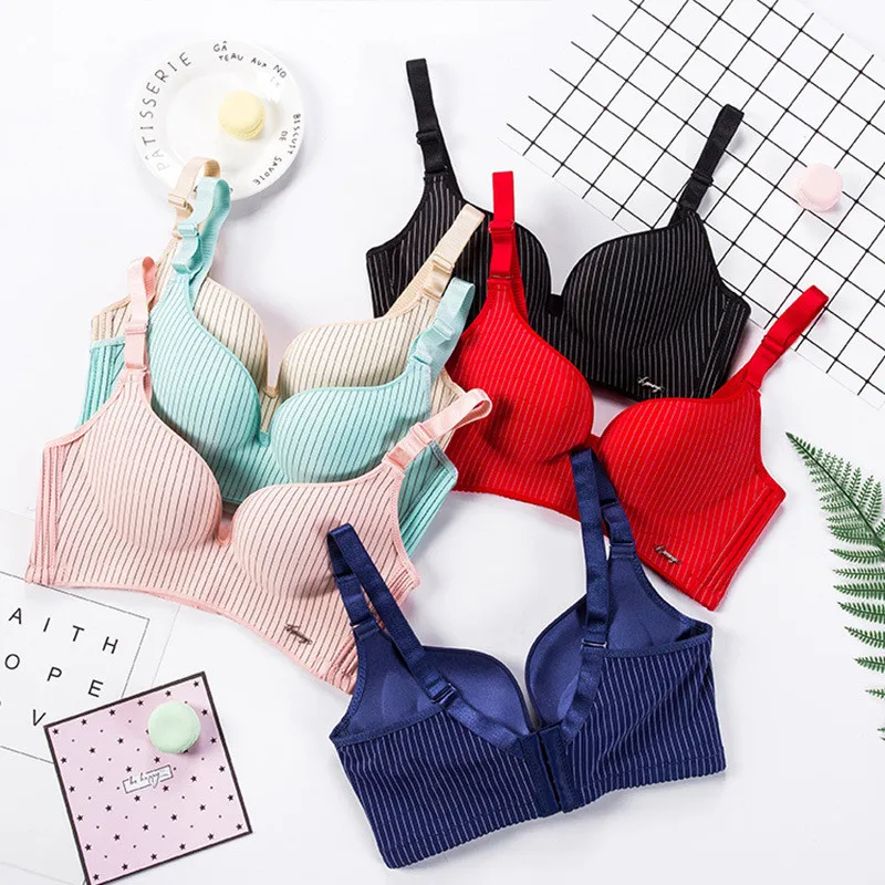No steel ring women sexy underwear seamless bra gathered push up comfortable adjustable lingerie, Red
No steel ring women sexy underwear seamless bra gathered push up comfortable adjustable lingerie, Red