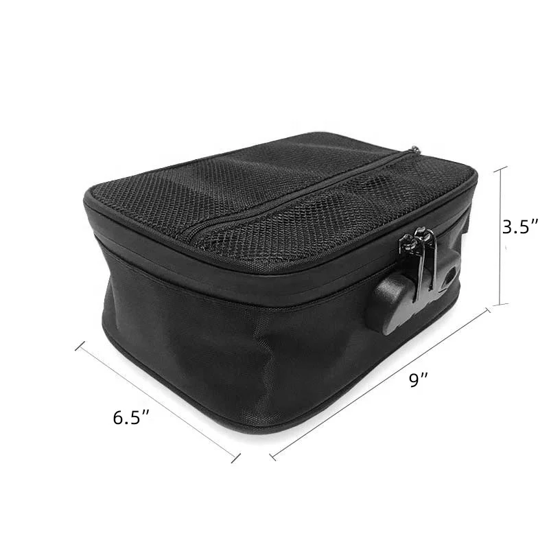 Large stash box combo smell odor proof bag weed storage carbon lining smell proof case smell proof bag with cipher lock
Large stash box combo smell odor proof bag weed storage carbon lining smell proof case smell proof bag with cipher lock