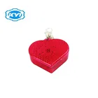 Heart keychain Reflector Glow in the Dark Safety Road for Christmas in Shanghai of KW127