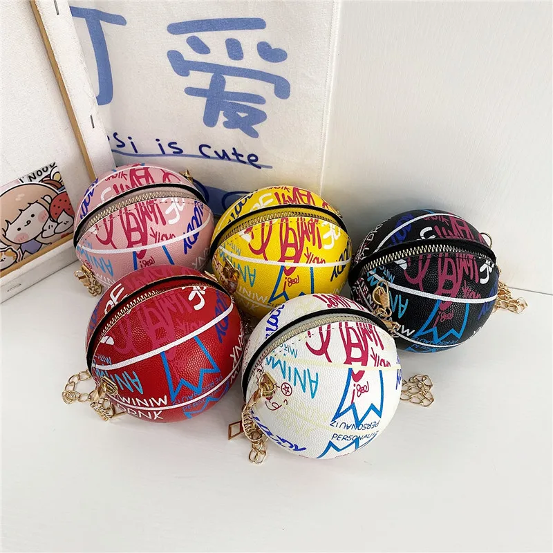 CSMEI Coin Purses Trendy Fashion Cute Girl Designer Basktball Shape Graffiti Little Kids Girls Purses In Bulk
CSMEI Coin Purses Trendy Fashion Cute Girl Designer Basktball Shape Graffiti Little Kids Girls Purses In Bulk