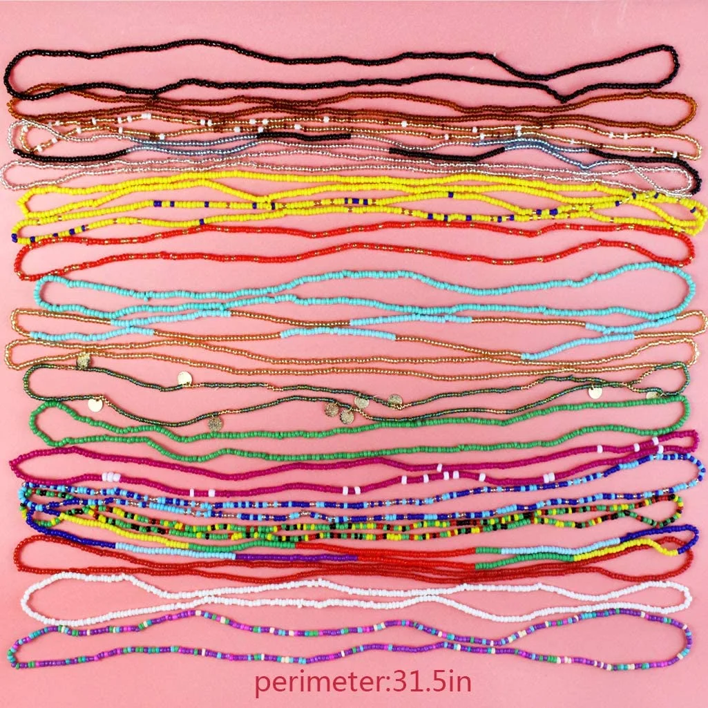 Wholesale Weightloss Tie On Waist Beads Crystal String Jewelry For Women 
Wholesale Weightloss Tie On Waist Beads Crystal String Jewelry For Women