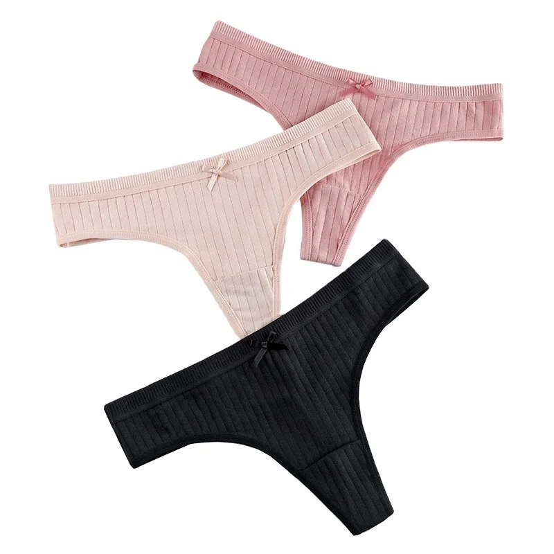 Ladies Comfortable G-string Threaded Hipster Womens Briefs Cotton Sexy Thongs Panties, 9 colors
Ladies Comfortable G-string Threaded Hipster Womens Briefs Cotton Sexy Thongs Panties, 9 colors
