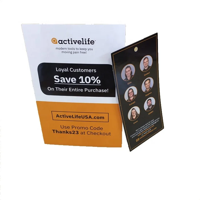 250gram art card business paper card with four color printing