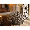steel tempered glass panel stairs wrought iron