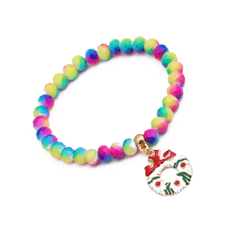 Wholesale Christmas Jewelry Stretchable Colorful Crystal Beaded Bracelets Natural Stone Beads Bracelet For Gift
Wholesale Christmas Jewelry Stretchable Colorful Crystal Beaded Bracelets Natural Stone Beads Bracelet For Gift