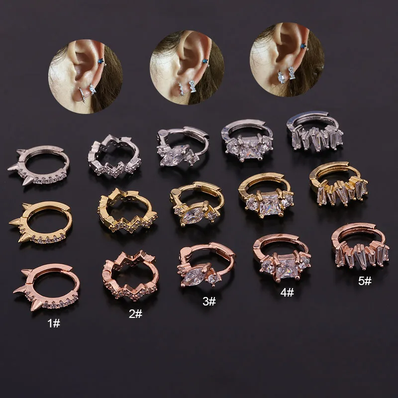 1PC Bohemia Rainbow Cz Cartilage Drop Earrings for Women Multicolor Crystal Ear Helix Cartilage Lobe Piercing Earring Jewelry
1PC Bohemia Rainbow Cz Cartilage Drop Earrings for Women Multicolor Crystal Ear Helix Cartilage Lobe Piercing Earring Jewelry