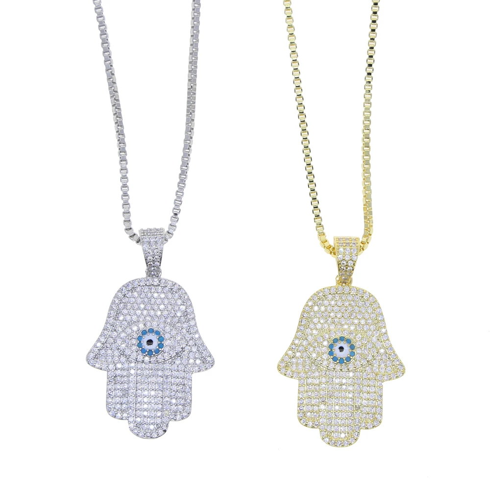 Turkish Women Necklaces Jewelry Micro Pave Cubic Zirconia Cz Hand Shape Pendant Necklace, Gold/silver
Turkish Women Necklaces Jewelry Micro Pave Cubic Zirconia Cz Hand Shape Pendant Necklace, Gold/silver