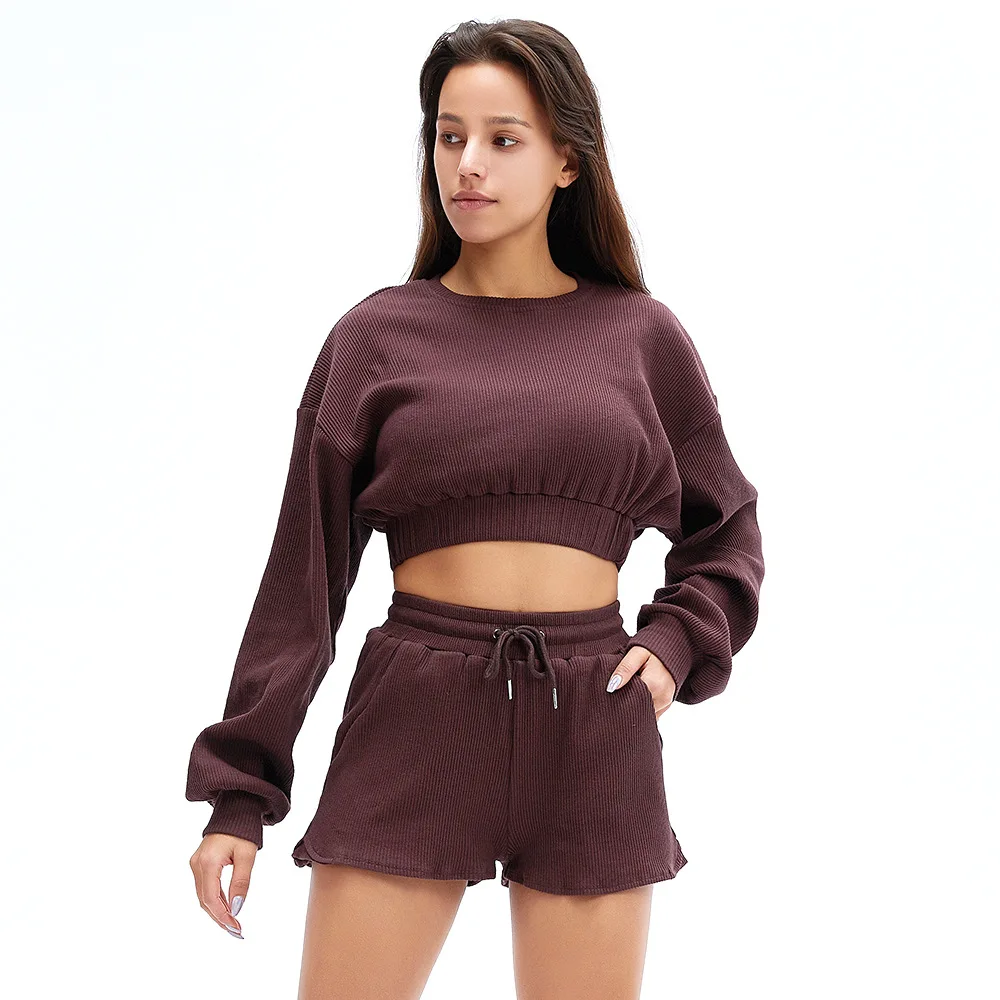 FUNNY Loose Fitness Casual Pants Shorts 2 Piece Outfits Women Sets Yoga Two Piece Set women workout sets, Picture
FUNNY Loose Fitness Casual Pants Shorts 2 Piece Outfits Women Sets Yoga Two Piece Set women workout sets, Picture