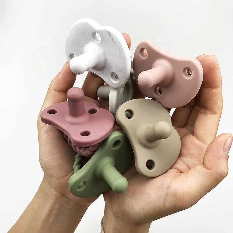 Newborn Baby Pacifier Silicone Baby Dummy for Infant Soother Baby Pacifier, Multi-colored
Newborn Baby Pacifier Silicone Baby Dummy for Infant Soother Baby Pacifier, Multi-colored