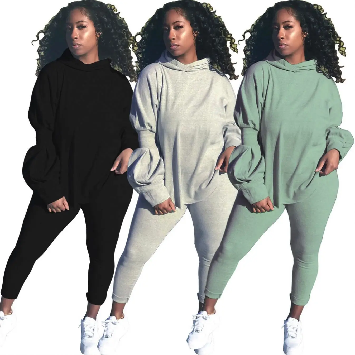 2022 Women Fashion Fall Sets Clothing Sportswear Long Sleeve Coats Jackets Hoodies 2 Piece Set Outfits Joggers Stacked Pants
2022 Women Fashion Fall Sets Clothing Sportswear Long Sleeve Coats Jackets Hoodies 2 Piece Set Outfits Joggers Stacked Pants