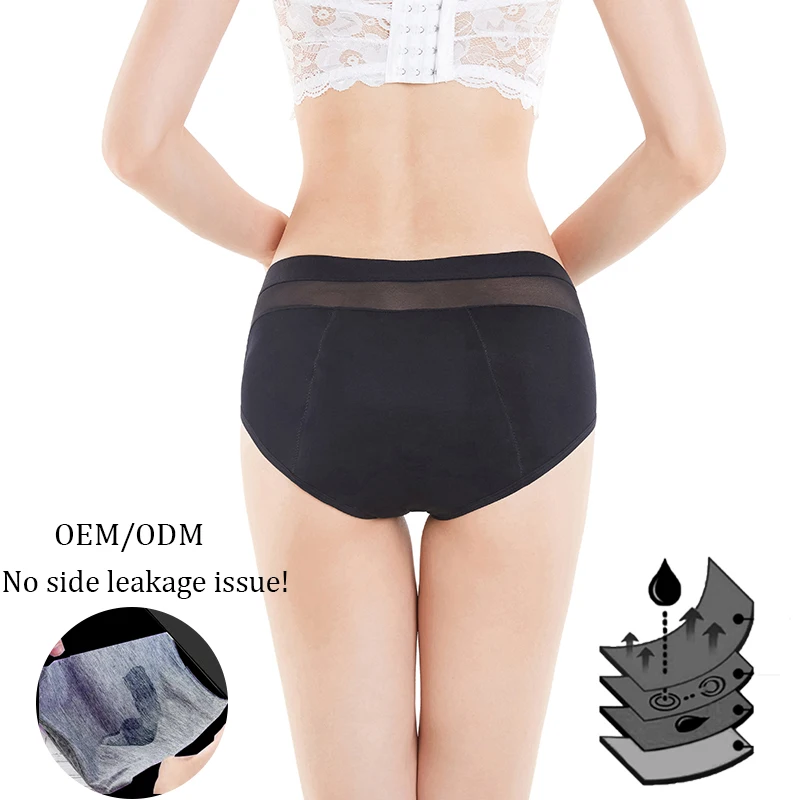 New Breathable Period Panties Full Protection Leakproof Anti- Bacterial Menstrual Underwear For Women, Green
New Breathable Period Panties Full Protection Leakproof Anti- Bacterial Menstrual Underwear For Women, Green