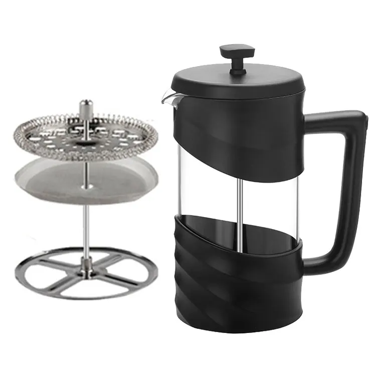 Glass Carafe Plastic 350ml French Press Coffee Pot
Glass Carafe Plastic 350ml French Press Coffee Pot