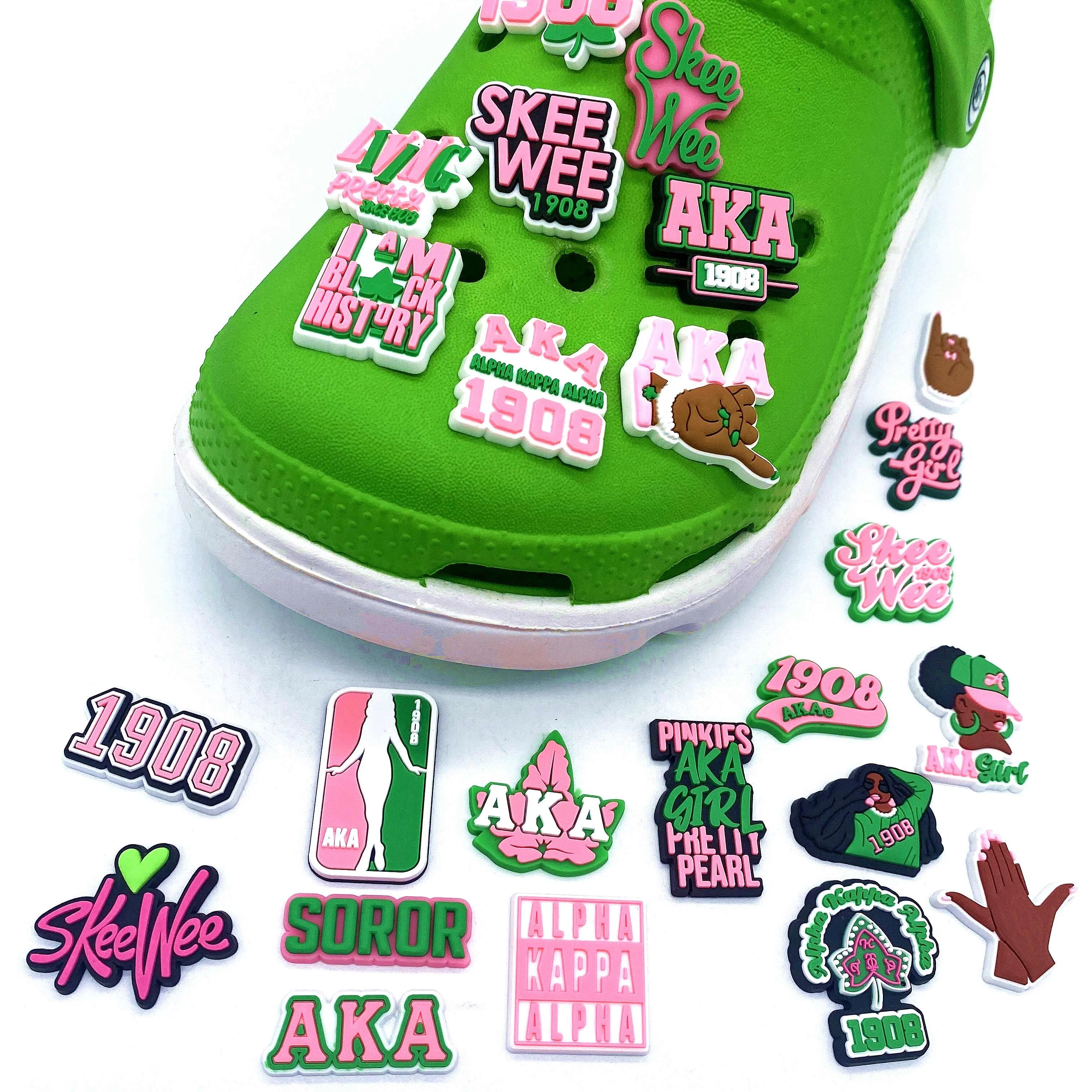 2023 Wholesale Mexican Shoes Charms Custom AKA Charms Stitch Croc Shoe Charms for Bracelet New Year Gift
2023 Wholesale Mexican Shoes Charms Custom AKA Charms Stitch Croc Shoe Charms for Bracelet New Year Gift