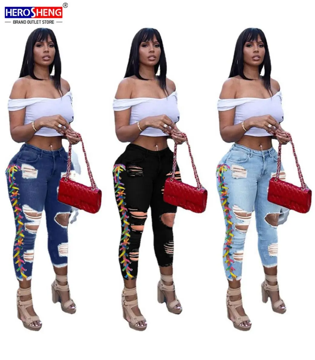 Womens fall clothing 2021 plus size color yarn ladies extra long woman ripped jeans long jeans women's trousers, Picture color
Womens fall clothing 2021 plus size color yarn ladies extra long woman ripped jeans long jeans women's trousers, Picture color