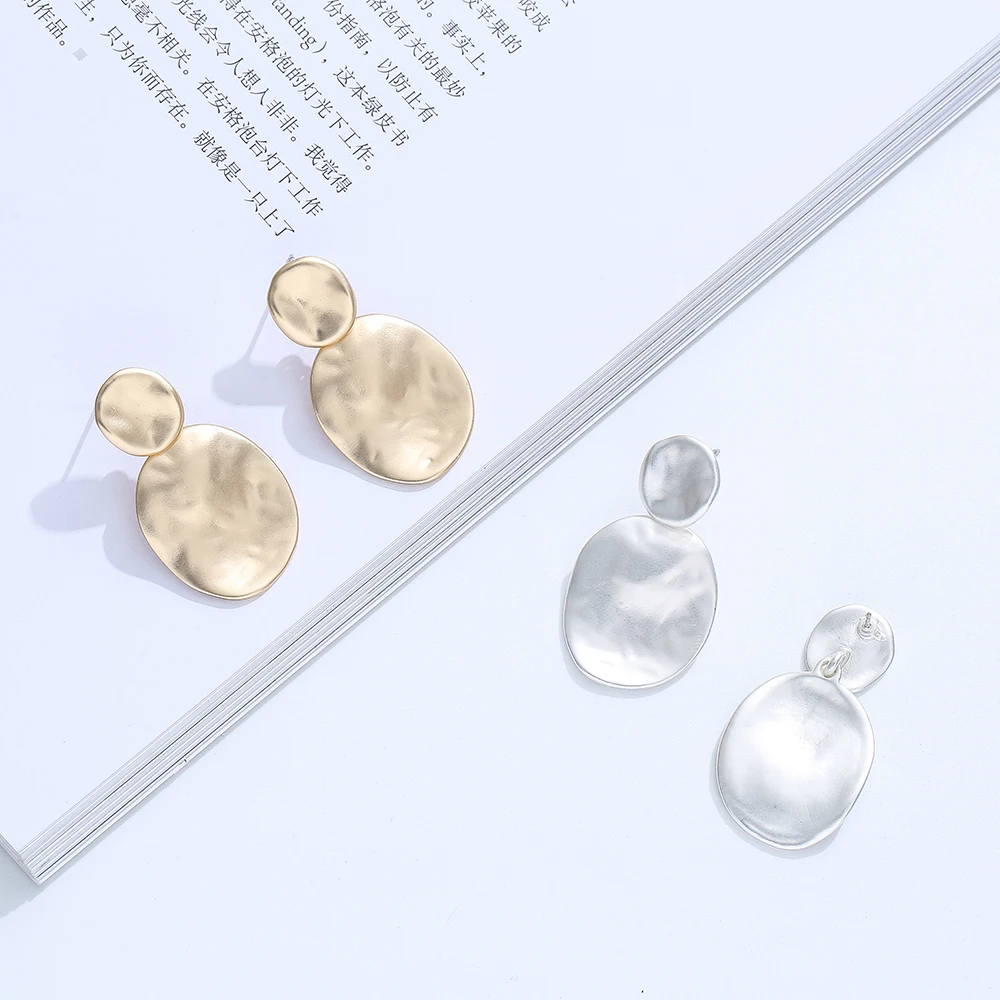 TongLing jewellery jewelry irregular oval women's big earrings nahlock jewelry earrings stylish gold silver drop earring
TongLing jewellery jewelry irregular oval women's big earrings nahlock jewelry earrings stylish gold silver drop earring