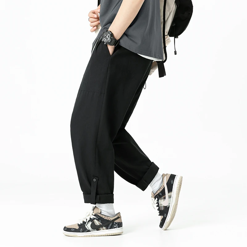 FeiBai Men's Versatile Casual Pants Popular Loose Straight Cargo Men's Long Pants, White/black/gray
FeiBai Men's Versatile Casual Pants Popular Loose Straight Cargo Men's Long Pants, White/black/gray