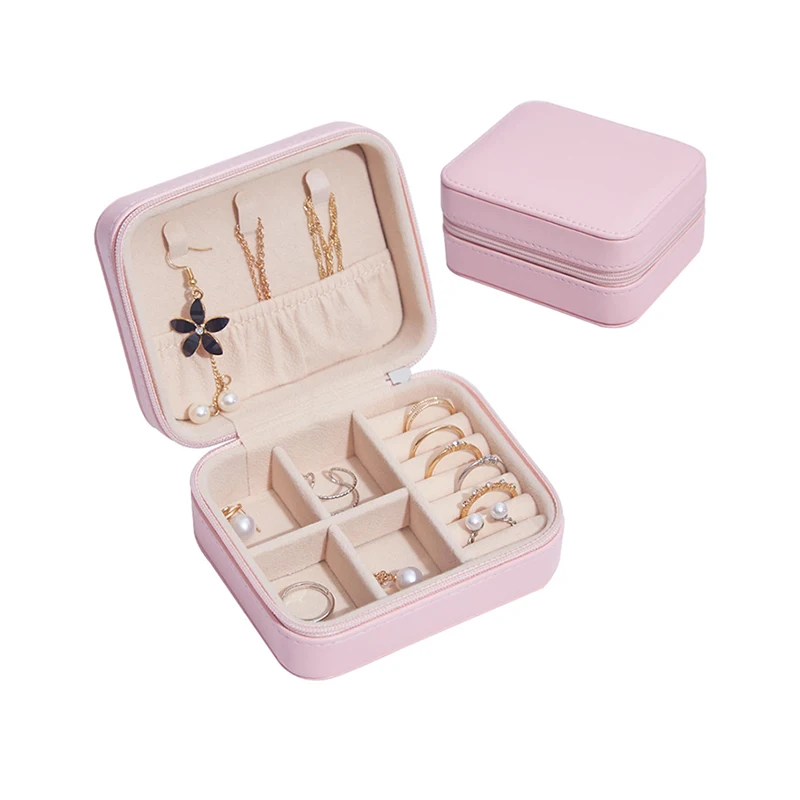 Portable Compact Wear-resisting PU Leather Jewelry Storage Box Jewelry Storage Box Mini, Pink, white, light blue
Portable Compact Wear-resisting PU Leather Jewelry Storage Box Jewelry Storage Box Mini, Pink, white, light blue