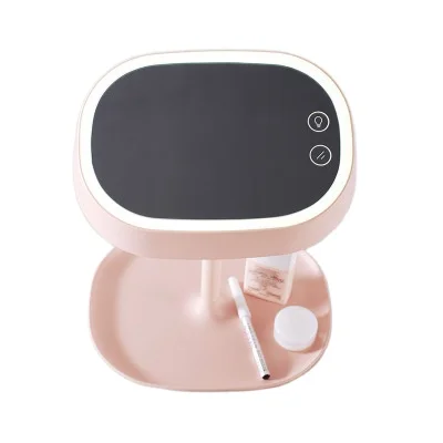 Table lamp led lamp storage type rechargeable and rotatable three-block dimming desktop generation cosmetic mirror
Table lamp led lamp storage type rechargeable and rotatable three-block dimming desktop generation cosmetic mirror