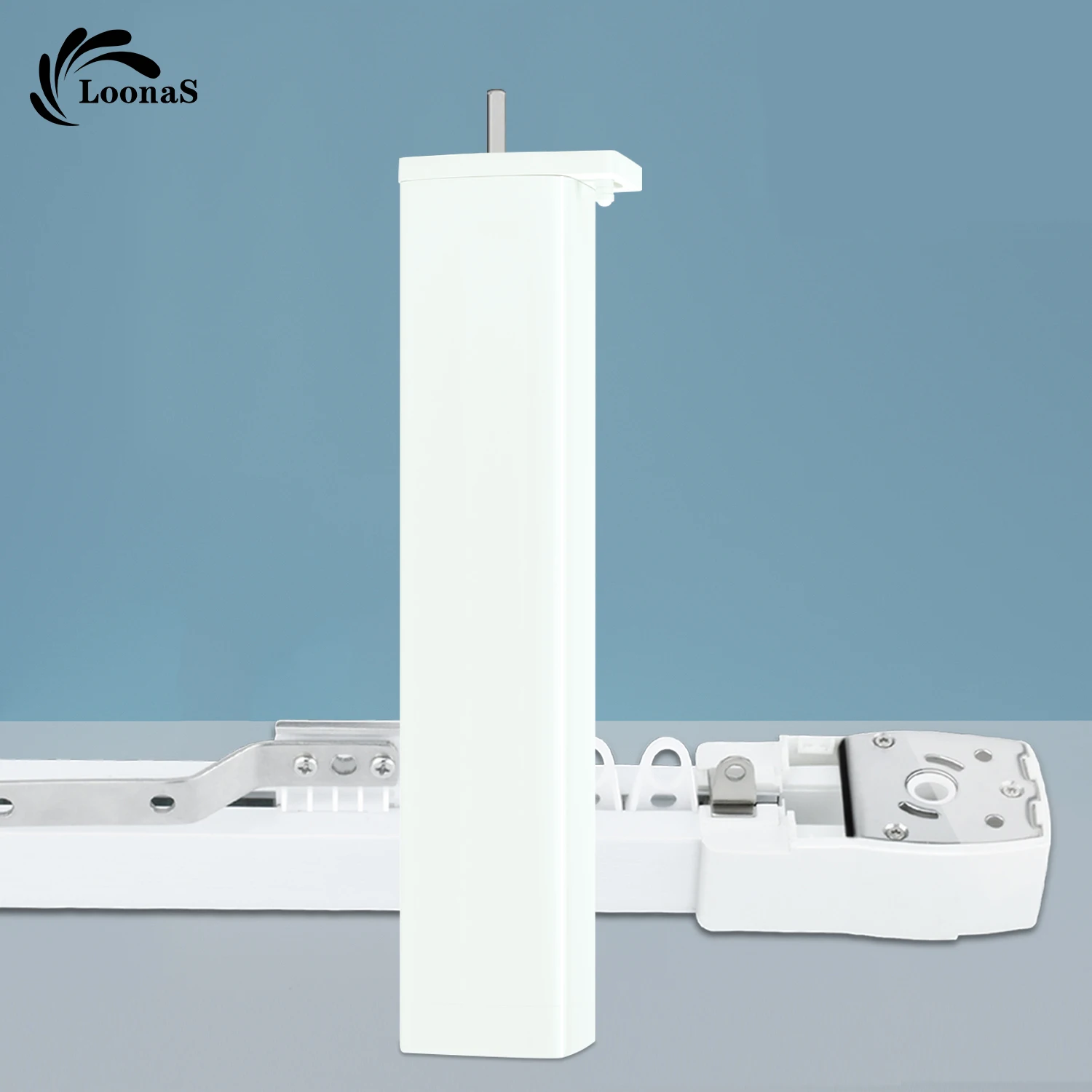 Loonas Customized Track with RF Remote Alexa and Google Assistant Control Tuya Zigbee Smart Electric Curtain Motor System
Loonas Customized Track with RF Remote Alexa and Google Assistant Control Tuya Zigbee Smart Electric Curtain Motor System