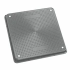 factory supply EN124 C250 lightweight square composite fiberglass manhole cover for building material