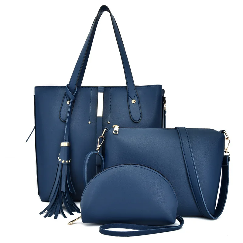 3 pcs big tote ladies bags handbag set woman 3 in 1 handbag set for women with tassel
3 pcs big tote ladies bags handbag set woman 3 in 1 handbag set for women with tassel