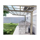 Polycarbonate Roof Canopy Aluminum Frame Car Shed