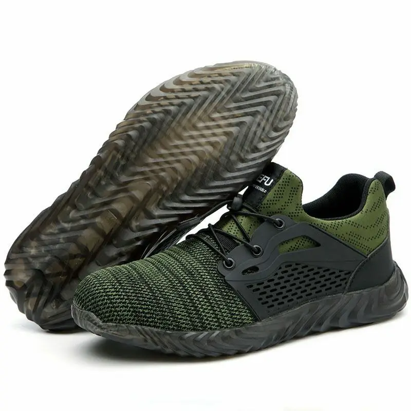Men Indestructible New Safety Shoes 