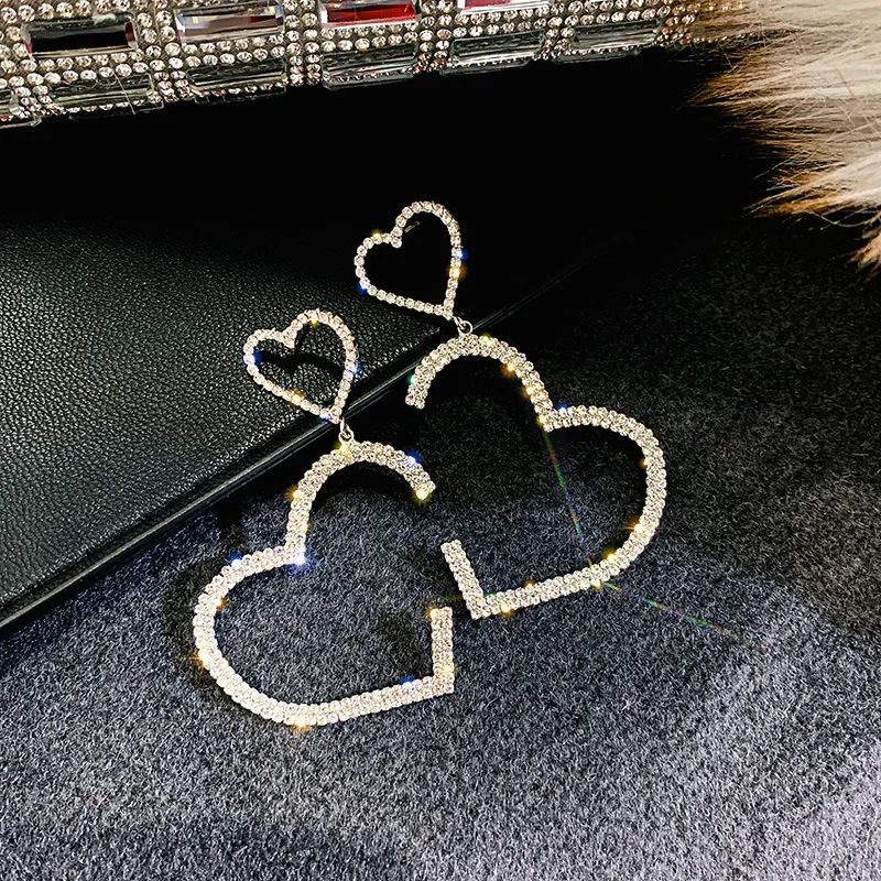 Fashion crystal pendant earrings 2020 female heart drop earrings wholesale (KER515), Same as the picture
Fashion crystal pendant earrings 2020 female heart drop earrings wholesale (KER515), Same as the picture