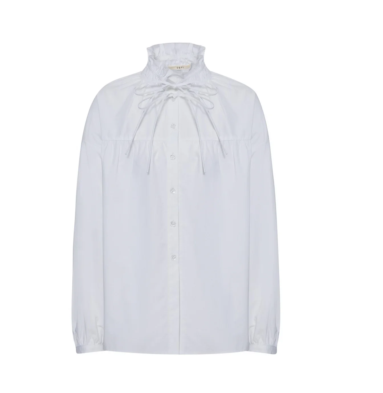 2021Fashion comfortable fabric vintage shirts for women blouses lady women designer shirt ruffle collar with drawstring
2021Fashion comfortable fabric vintage shirts for women blouses lady women designer shirt ruffle collar with drawstring