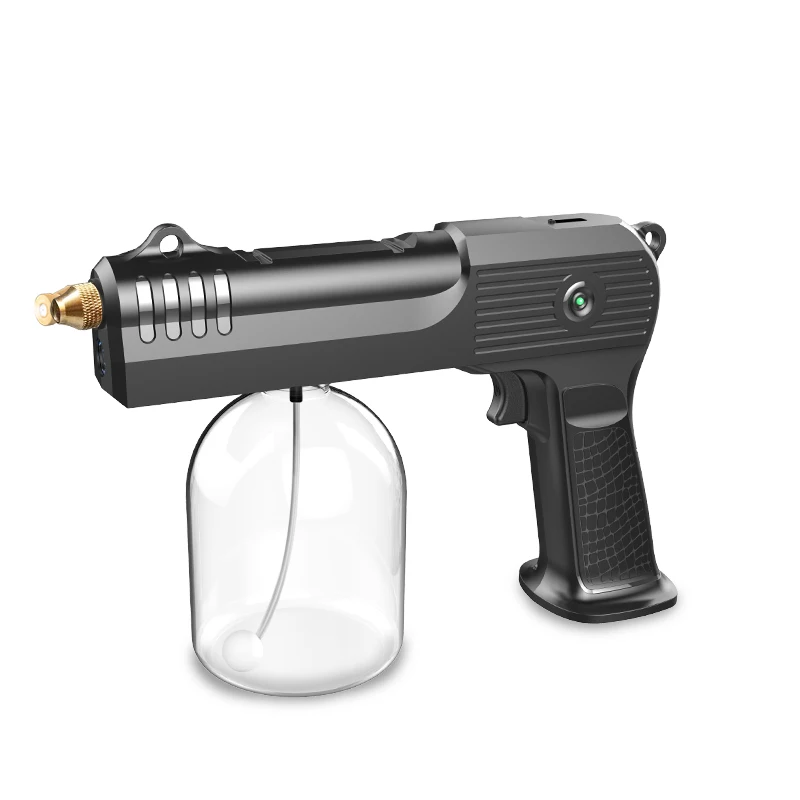OEM/ODM USB Rechargeable Electrostatic Sprayer Gun Pistola Desinfectante Atomizers Nano Spray Gun Disinfection Gun, Customized
OEM/ODM USB Rechargeable Electrostatic Sprayer Gun Pistola Desinfectante Atomizers Nano Spray Gun Disinfection Gun, Customized