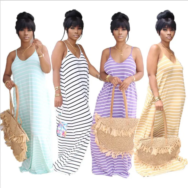Summer women long dress Stripe color print loose waist casual halter skirt with scarf sleeveless dress women maxi, White/khaki/sky blue/light purple/white yellow green/blue pink white
Summer women long dress Stripe color print loose waist casual halter skirt with scarf sleeveless dress women maxi, White/khaki/sky blue/light purple/white yellow green/blue pink white
